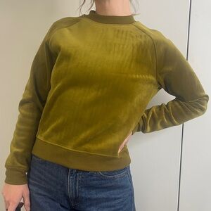 A New Day green velvet crewneck sweatshirt